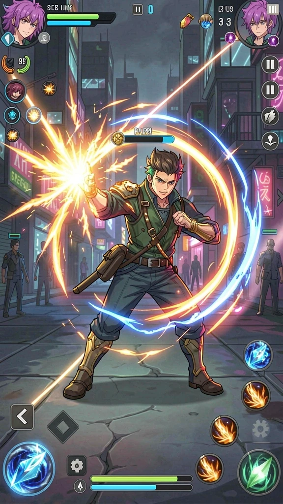 Mode multiplayer yang seru dan kompetitif.