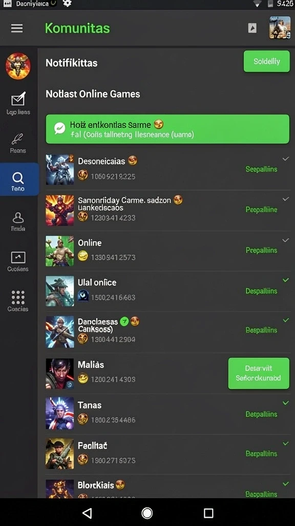 Misi seru yang menguji keterampilan pemain.