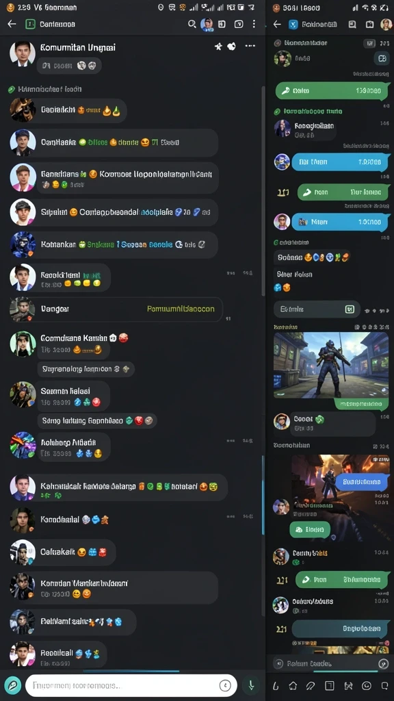 Screenshot saat misi sulit yang menantang.