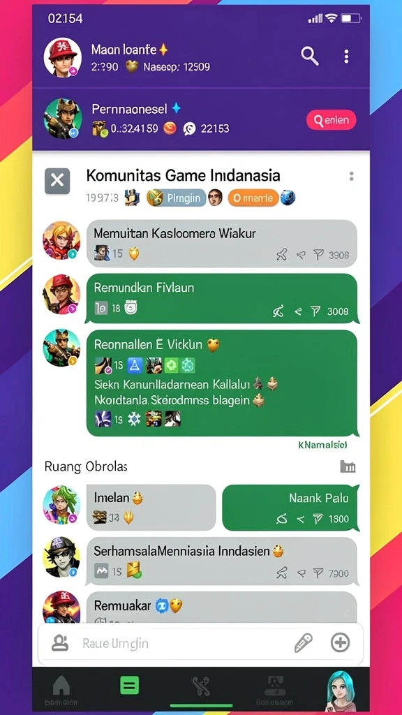 Tangkapan layar pertama menampilkan karakter utama dalam aksi.