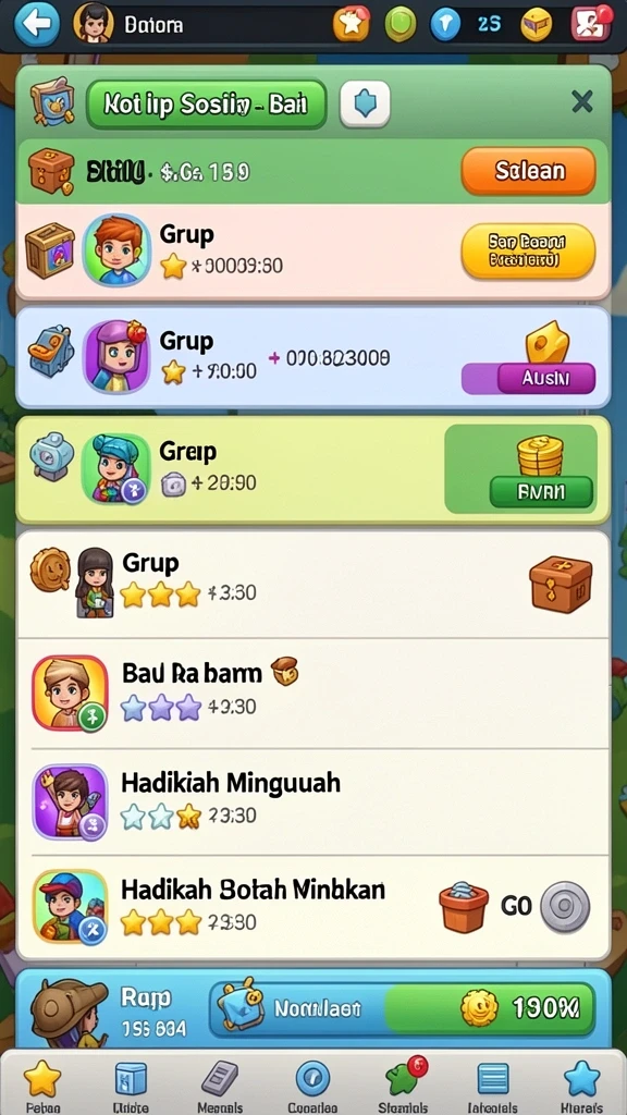 Antarmuka yang mudah dipahami dan menarik.