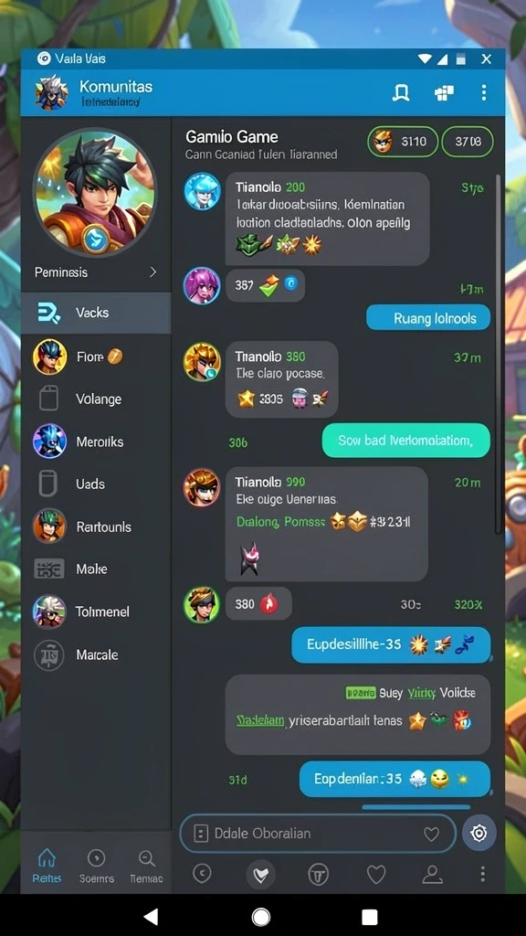 Screenshot menunjukkan tampilan grafis yang memukau dan detail lingkungan.