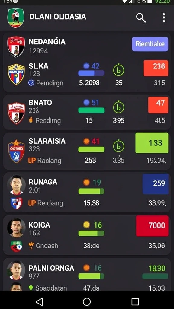 Tampilan utama yang menarik dan interaktif.