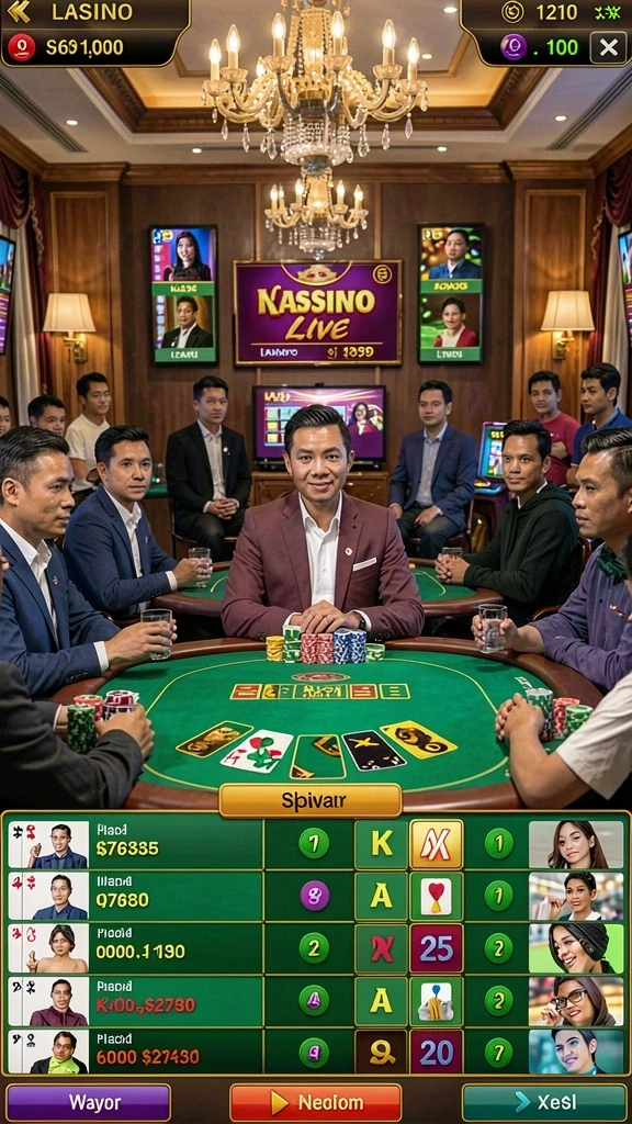 Karakter dalam game yang beraneka ragam.