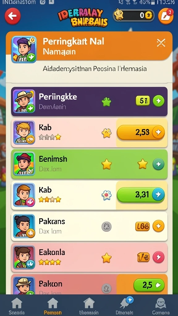 Tampilan antarmuka yang user-friendly.