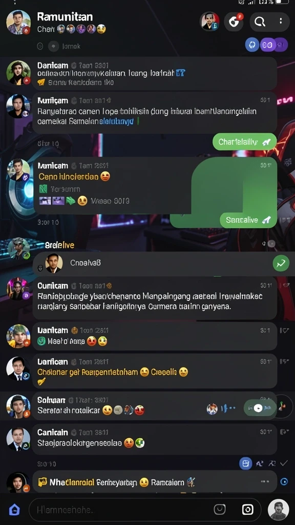 Tampilan antarmuka pengguna yang menarik dan intuitif.