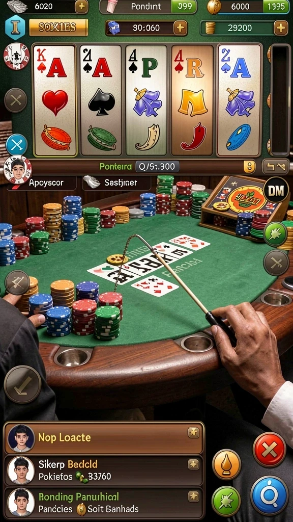 Screenshot menunjukkan karakter utama dalam pertarungan epik.