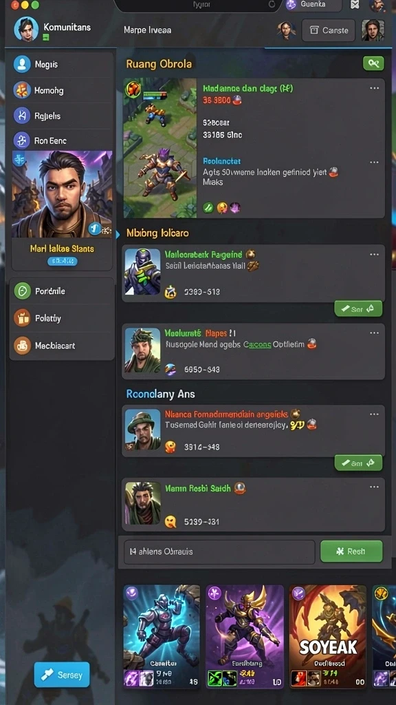 Karakter unik dengan kemampuan spesial dalam game.