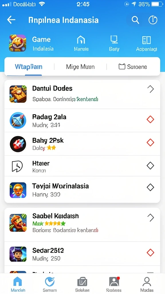 Tampilan antarmuka yang mudah digunakan.