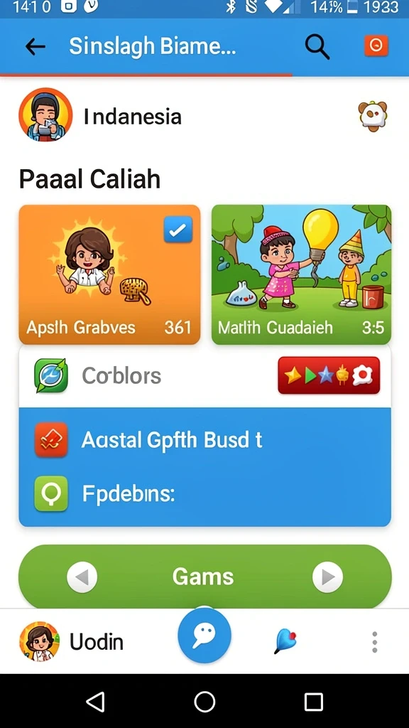 Tampilan antarmuka yang ramah pengguna.