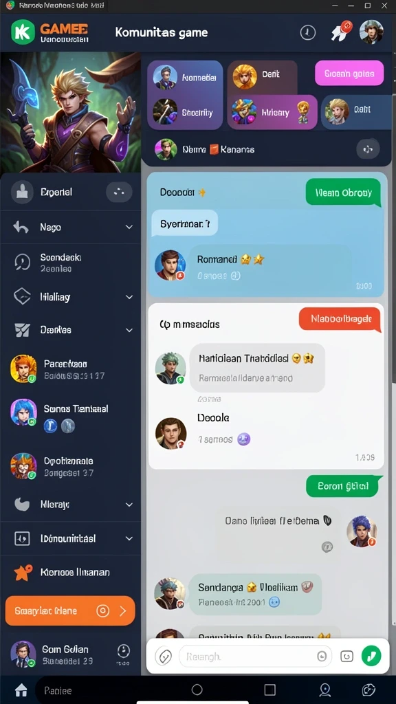 Beragam permainan slot dengan grafik menarik.