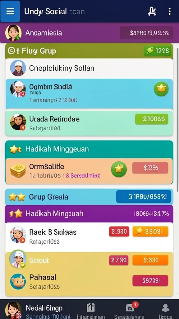 Fitur bonus harian yang menguntungkan.