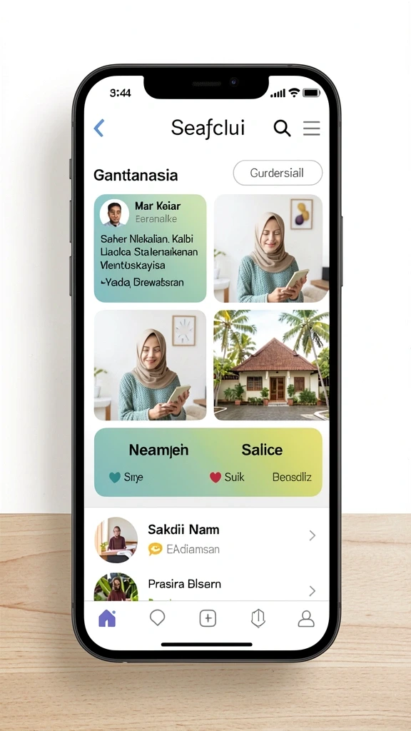 Tampilan karakter baru yang lucu dan menarik.