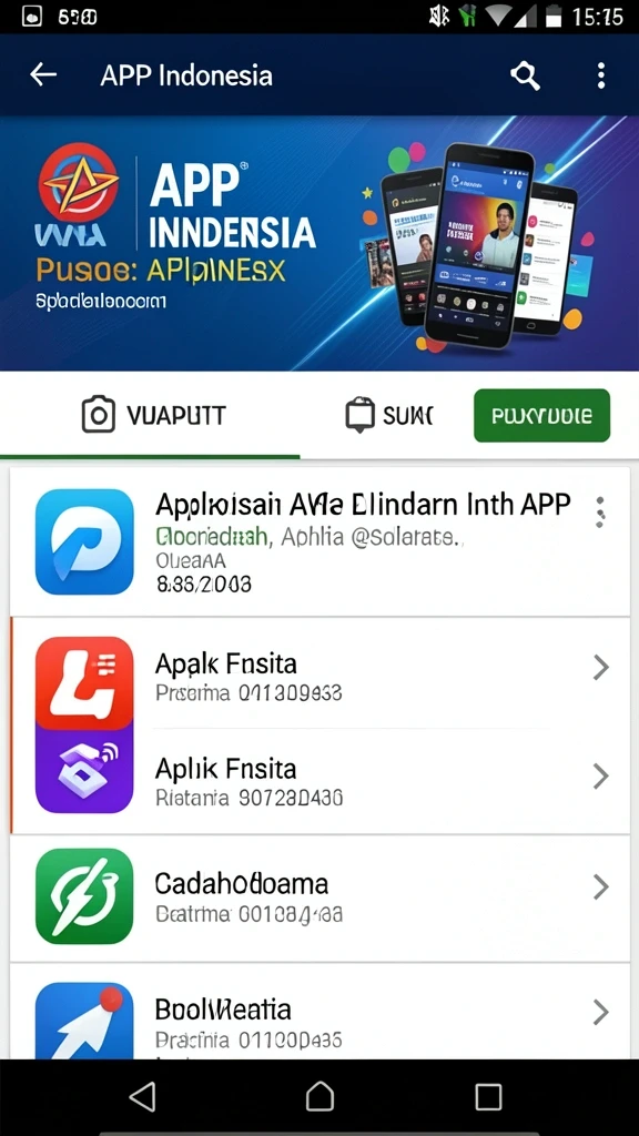 Tampilan awal yang menarik dan intuitif.
